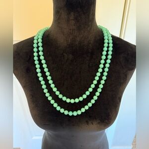 Stella & Dot Teal Beaded Necklace